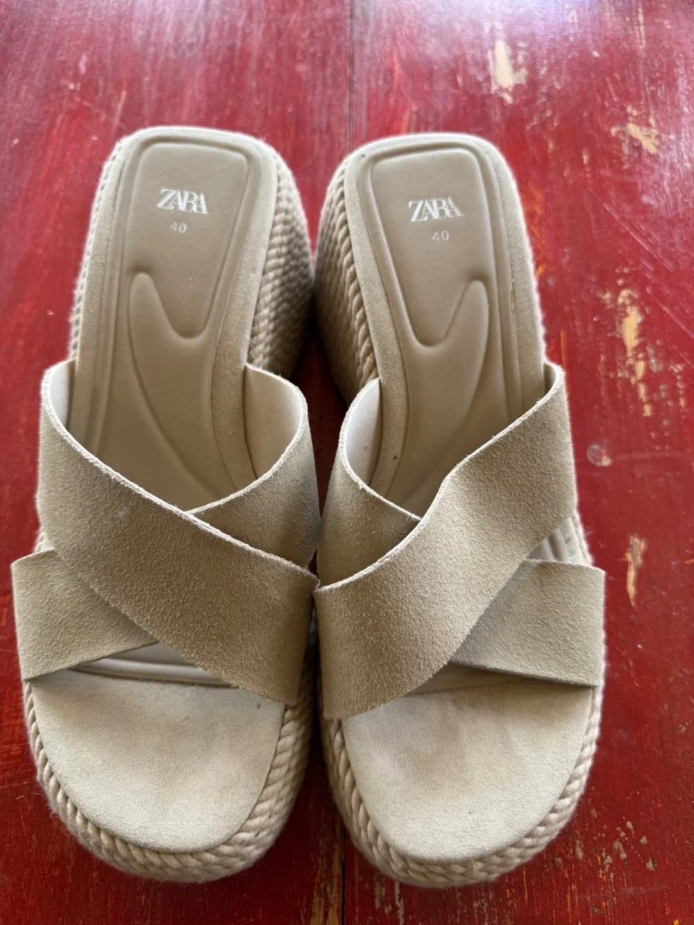 Zara wedges 40